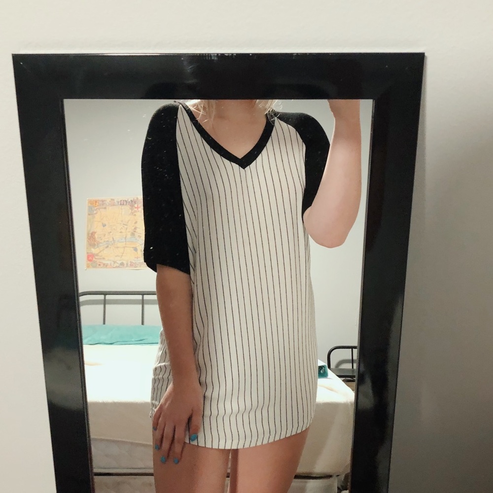 “John Galt” Brandy Melville Striped T-Shirt Dress